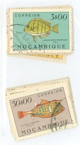 Mozambique #332-355 Used Single (Complete Set)