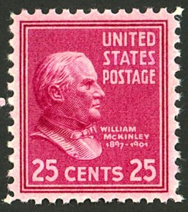 U.S. #829 MINT OG NH