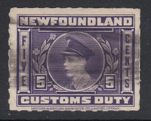 Canada, Newfoundland (Revenue), van Dam NFC3, used