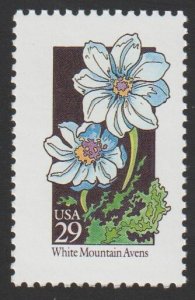 SC# 2661 - (29c) - Wildflowers - White Mountain Avens - MNH Single