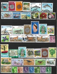 COLLECTION LOT #742 GREAT BRITAIN 43 REGIONAL STAMPS 1958+ 43