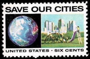 # 1411 MINT NEVER HINGED GLOBE AND CITY