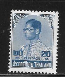 Thailand 653a 20s King single MNH
