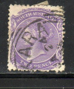 AUSTRALIA-SOUTH AUSTRALIA  #146  1906    2p  QUEEN VICTORIA   F-VF  USED   b