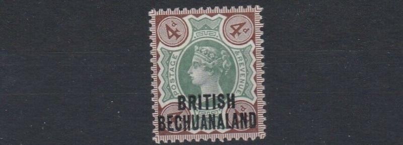 BECHUANALAND 1891  S G 35     4D  GREEN & BROWN    LMH