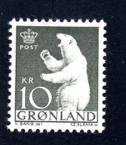 Greenland 65,   VF, Mint NH,  CV $ 5.00 ....2510194