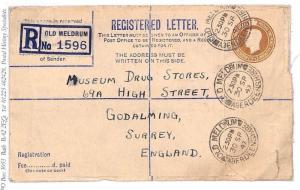 BD181 1947 GB Scotland *OLD MELDRUM* Aberdeens Registered E {samwells-covers}PTS