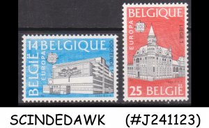 BELGIUM - 1990 EUROPA - POST OFFICE BUILDINGS - 2V MINT NH