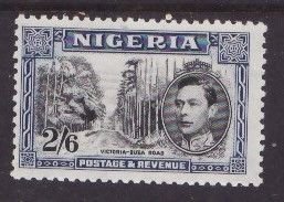 Nigeria-Sc#63- id7-unused og NH 2sh6p KGVI-1951-any rainbow coloring has