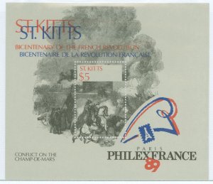 St. Kitts #253 Mint (NH) Souvenir Sheet