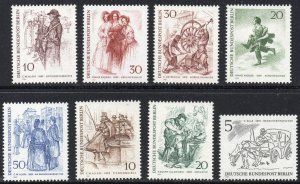 Thematic Stamps - Berlin - People - Choose from dropdown menu