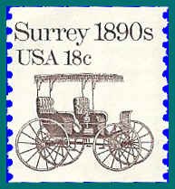 PCBstamps   US #1907 18c Surrey, coil, 1981, MNH, (7)