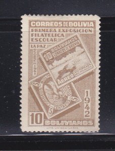 Bolivia 280 MH Stamps On Stamps