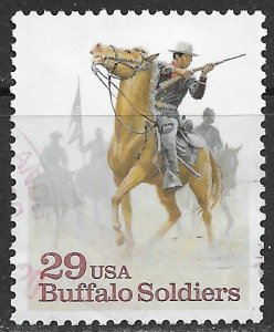 US ~ Scott # 2818 ~ Used ~ Buffalo Soldier