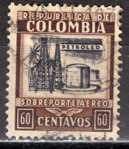 Colombia; 1932: Sc. # C105: Used Single Stamp