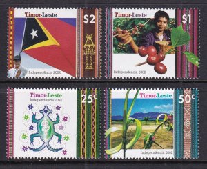 Timor 352-355 MNH VF
