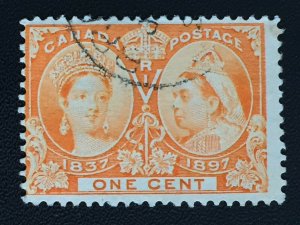 CANADA 1897 QV Jubilee 1c Fine Used SG#122 C3649