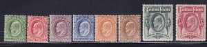 Falklands Scott # 22 - 29 set VF OG mint lightly hinged cv $ 591 ! see pic !