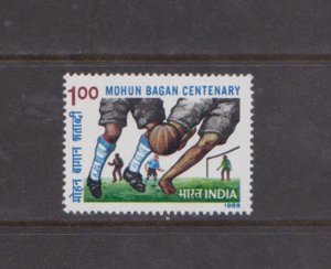 INDIA - 1989 CENTENARY OF MOHAN BAGAN ATHLETIC CLUB - 1V - MINT NH