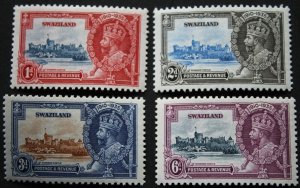 Swaziland 1935 GV Silver Jubilee set SG 21/24 mint