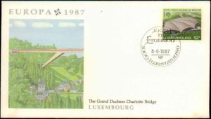 Luxembourg, First Day Cover, Europa