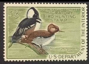 MOMEN: US STAMPS #RW35 DUCK MINT OG NH $65 LOT #75689-3