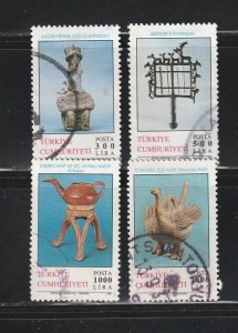 Turkey 2495-2498 Set U Artifacts