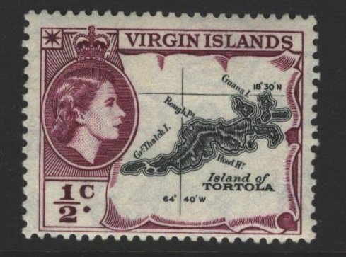 British Virgin Islands Sc#115 MVLH