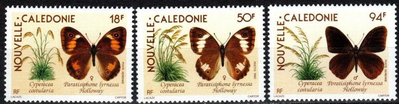 New Caledonia #626-8  MNH CV $6.05 (X7165)