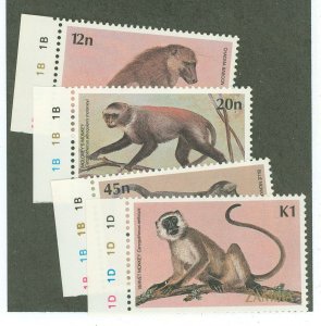 Zambia #320-3 Mint (NH) Single (Complete Set)