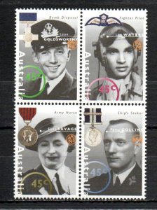 Australia #1452-1455 MNH .