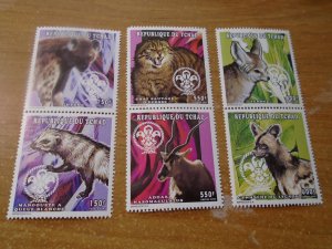 Chad  # 735-37  MNH