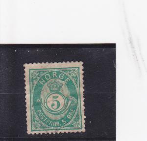 Norway  Scott#  39  Used
