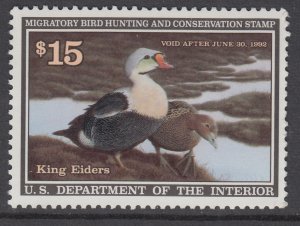 US RW58 Duck MNH VF