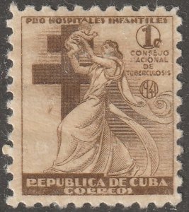 Cuba, stamp, Scott#RA4,  mint,  hinged,  Infants, tax