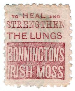 (I.B) New Zealand Postal : Adson (Bonnington's Irish Moss)