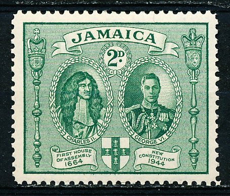 Jamaica #130a Single MH