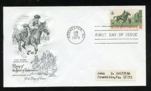 US 1478 ADDR Bicentennial Issue - Postrider, ArtMaster