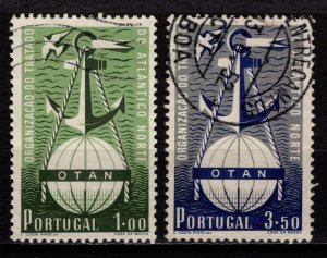 Portugal 1952 Third Anniversary of NATO, Set [Used]