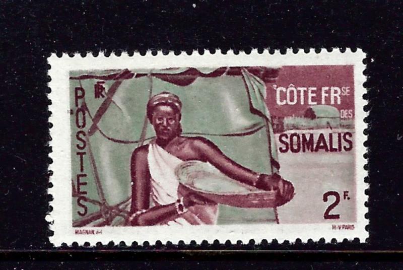 Somali Coast 257 MH 1947 issue