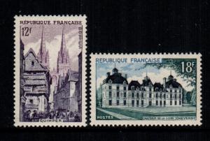 France 722 - 723 MNH cat $ 3.75