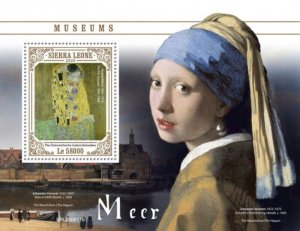 Sierra Leone - 2020 Museums & Paintings - Stamp Souvenir Sheet - SRL200617b