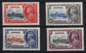 Bermuda 1935 Silver Jubilee set fine mint