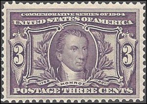 325 Mint,OG,VLH... SCV $65.00