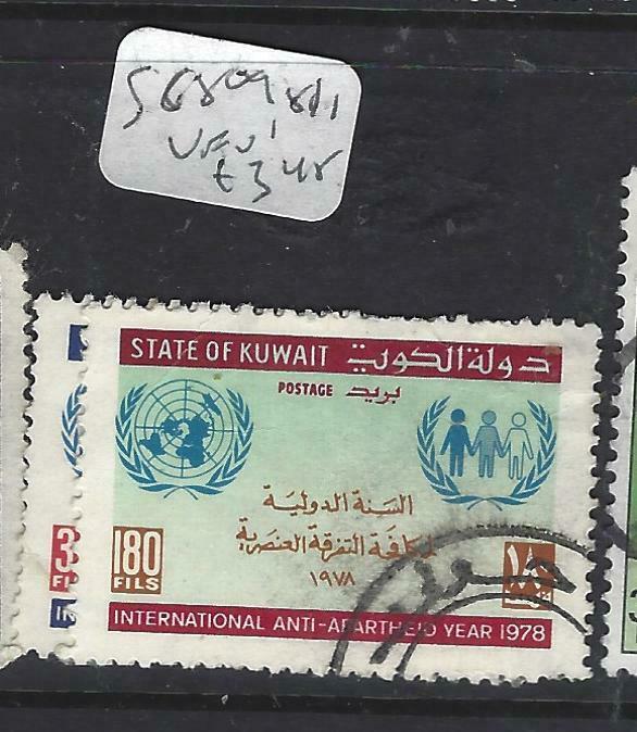 KUWAIT   (PP0104B)   UN  SG 809, 811   VFU