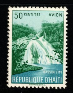 Haiti  Scott C108 MH* Waterfall  Airmail stamp