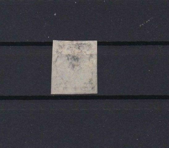 VENEZUELA 1862 IMPERF   STAMP ½ c LILAC  USED  CAT £190      REF 6287