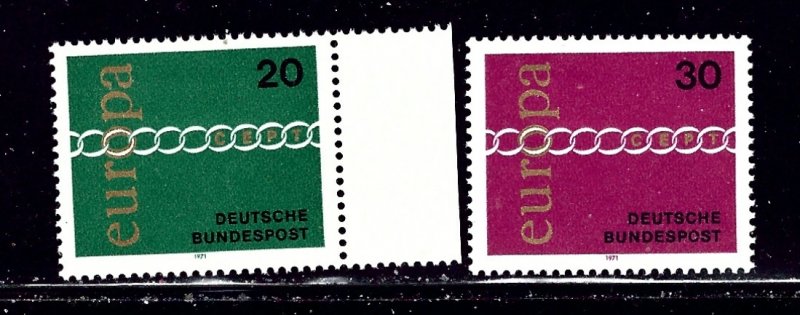 Germany 1064-65 MH 1971 Europa    (ap2066)