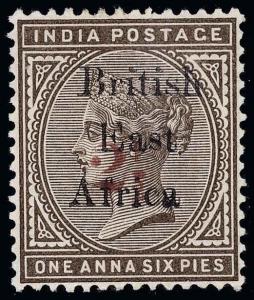 British East Africa Scott 59 Variety 2 Gibbons 64 Variety 3 Mint Stamp