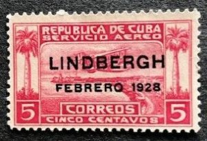 Cuba C2 MNH, Overprinted